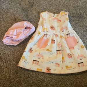 Gymboree dress with bloomers. 6-12 month